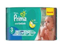 پوشک بچه سایز 3 پریما پمپرز 54 عددی