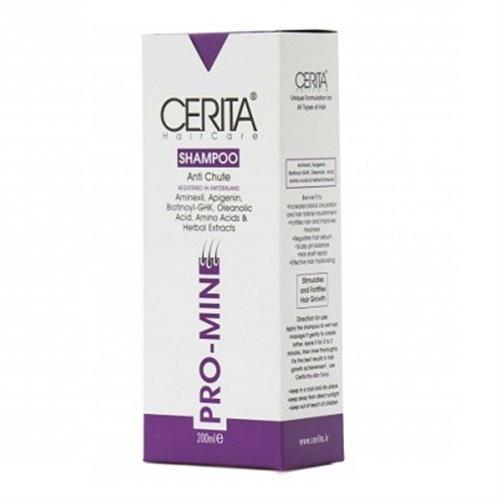 شامپو ضد ریزش پرومین سریتا مناسب انواع مو 200 میلی لیتر
