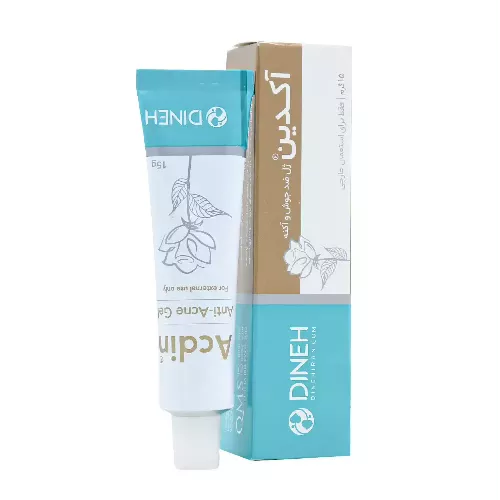 ژل آکدین ضد جوش و ضد آکنه دینه 15 گرم