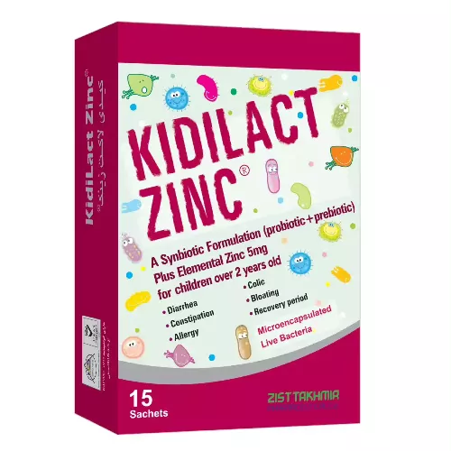 ساشه زینک کیدی لاکت زیست تخمیر 15 عددی