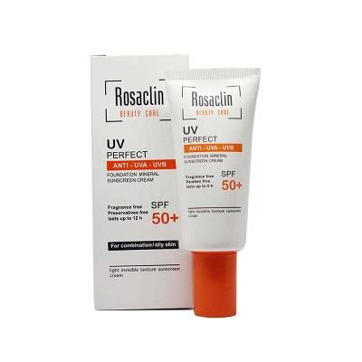 کرم ضدآفتاب spf50 رزاکلین پوست مختلط و چرب 40 میلی لیتر