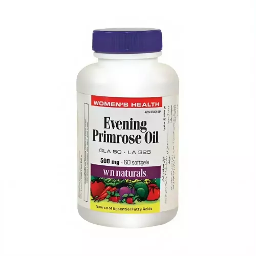 کپسول روغن گل مغربی وبر نچرالز 60 عددی