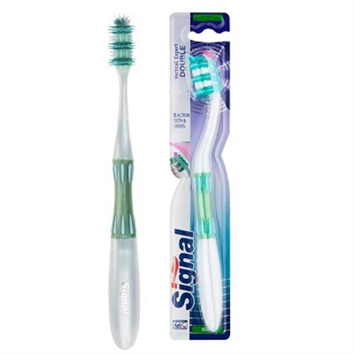 مسواک متوسط سیگنال مدل ورتیکال اکسپرت دابل فیس