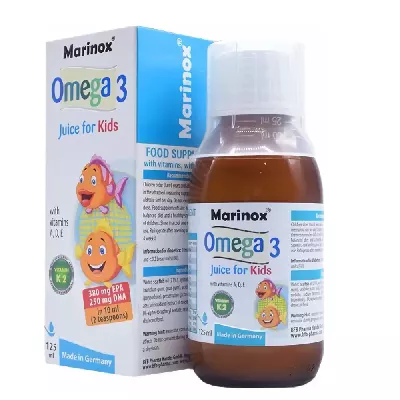 شربت امگا 3 کودکان مارینوکس 125 میلی لیتر