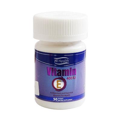 کپسول نرم ویتامین ای 400 واحد های هلث 50 عددی