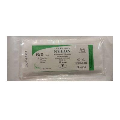 نخ بخیه نایلونی 6/0 طب کیهان