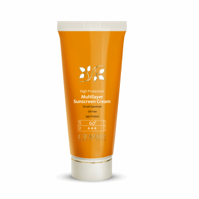 کرم ضد آفتاب SPF60 سینره فاقد چربی مناسب پوست چرب و معمولی 65 میلی لیتر