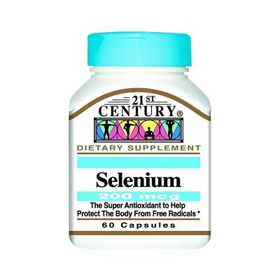 کپسول سلنیوم 200 میکروگرم 21 سنتری 60 عددی