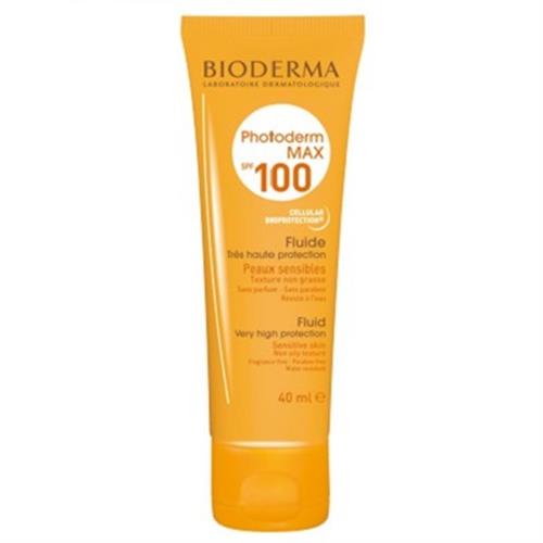 فلوئید ضد آفتاب فتودرم مکس SPF100 بی رنگ بایودرما پوست های چرب و مختلط