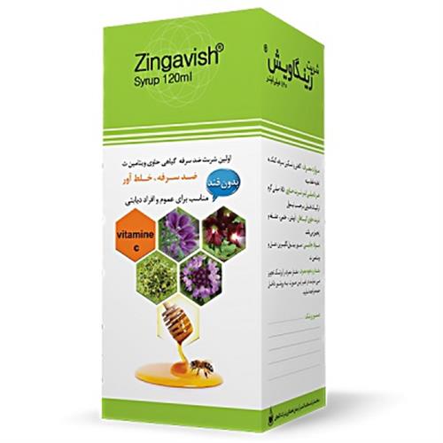 شربت زینگاویش سلامت گستر آرتیمان 120 میلی لیتر