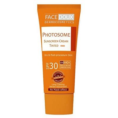 کرم ضد آفتاب رنگی فوتوزوم فیس دوکس SPF30 مناسب پوست خشک 40 میلی لیتر