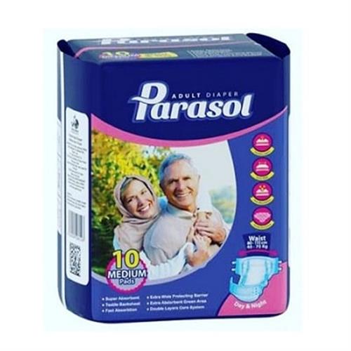 پوشینه بی اختیاری بزرگسال پاراسل سایز متوسط 10 عددی