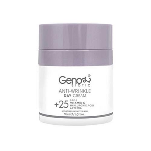 کرم ضد چروک روز بالای 25 سال ژنوبایوتیک 30 میلی لیتر