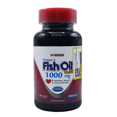 کپسول امگا۳_فیش اویل 1000 میلی گرم مای نوتریشن 60 عددی