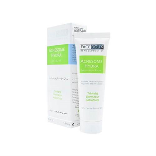 کرم مرطوب کننده آکنه زوم هیدرا فیس دوکس مناسب پوست های چرب و آکنه دار 50 میلی لیتر