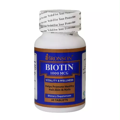 قرص بیوتین 1000 میکروگرم برانسون 60 عددی
