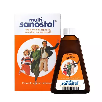 شربت مولتی ویتامین سانستول 200 گرم