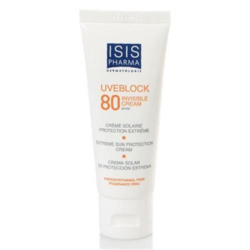 کرم ضد آفتاب مینرال بی رنگ SPF80 آیسیس فارما مناسب خشک و حساس 40 میلی لیتر