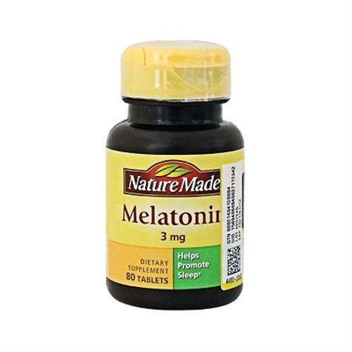قرص ملاتونین 3 میلی گرم نیچرمید 80 عددی