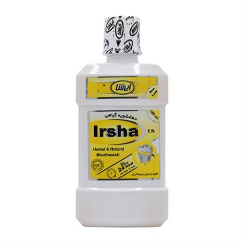 دهانشویه گیاهی حاوی زنجبیل ایرشا 250 میلی لیتر