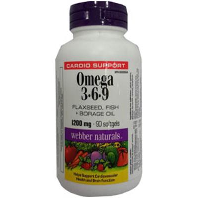 کپسول امگا 3.6.9 وبر نچرالز 60 عددی