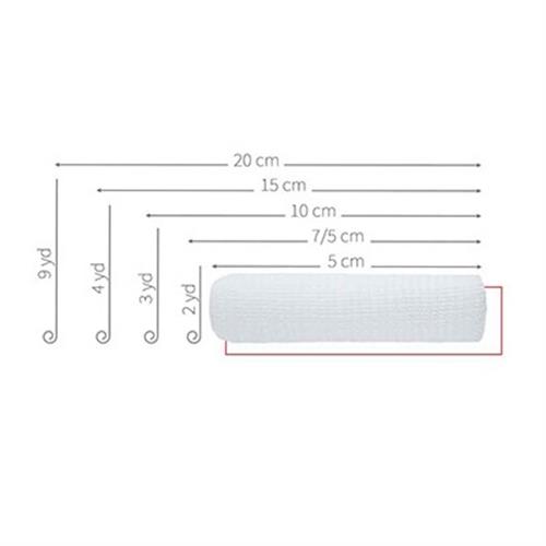 باند پانسمان شکل پذیر صفا طب 10 سانتی متر
