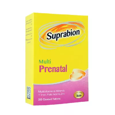 قرص روکش دار مولتی پریناتال سوپرابیون 30 عددی