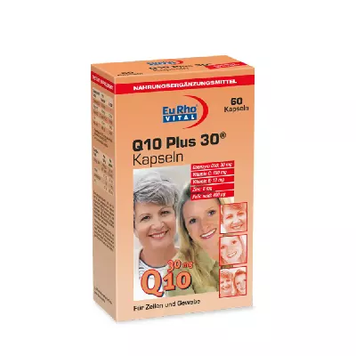 کپسول کیوتن پلاس یوروویتال 60 عددی