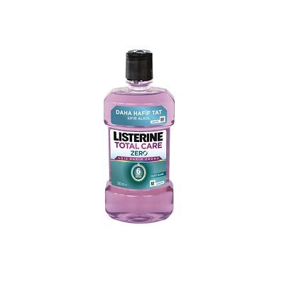 دهانشویه لیسترین مدل زیرو توتال کر