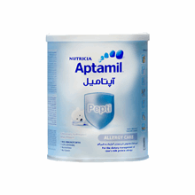 شیر خشک پپتی نوتریشیا آپتامیل مناسب شیرخواران از بدو تولد به بعد 400 گرم