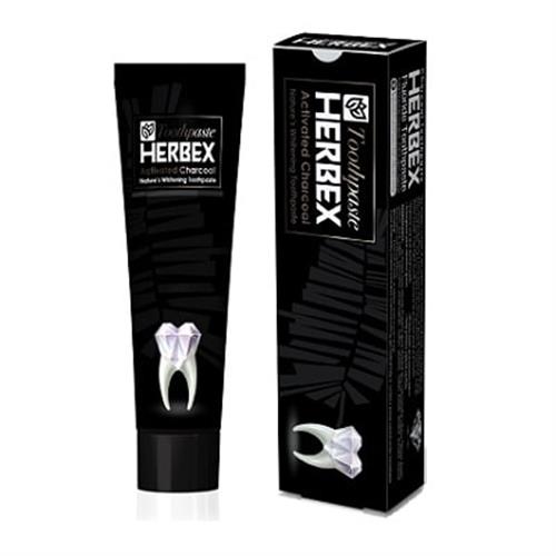 خمیردندان ذغالی هربکس 100 میلی لیتر