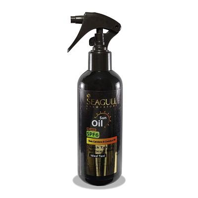 اسپری روغن برنزه کننده و ویتامینه SPF6 سی گل مناسب انواع پوست 250 میلی لیتر