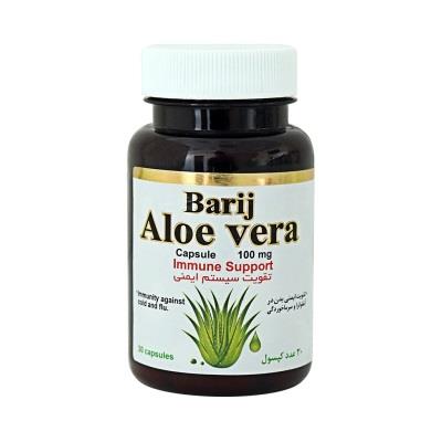 کپسول نرم آلوئه ورا 100 میلی گرم باریج اسانس