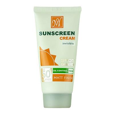 کرم ضد آفتاب اسپات گارد مات 4 کاره SPF50 مای مناسب پوست چرب و مستعد آکنه 50 میلی لیتر