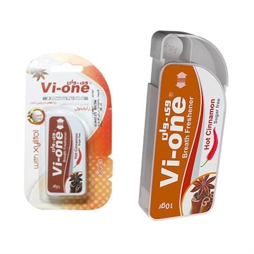 قرص خوشبو کننده دهان وی وان با طعم دارچین تند 30 عددی