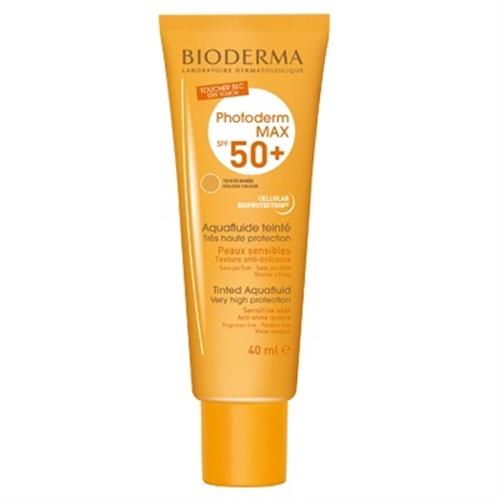آکوافلوئید فتودرم مکس SPF50 بژ روشن بایودرما مناسب پوست حساس 40 میلی لیتر