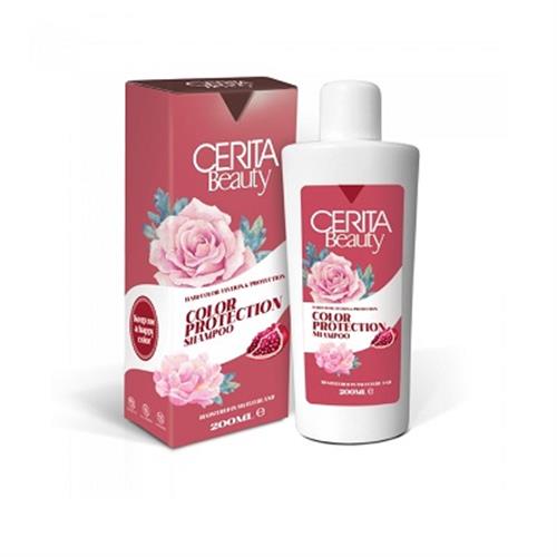 شامپو محافظ رنگ مو بیوتی سریتا مناسب موهای رنگ شده 200 میلی لیتر